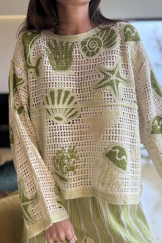 Esme Layering Top Green - /29